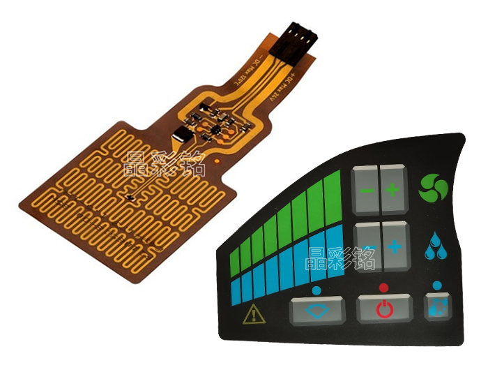 薄膜開關(guān)、發(fā)熱片